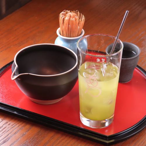 お茶の贅沢な体験！芳翠園の西尾抹茶を使った「PREMIUM 抹茶ハイ」