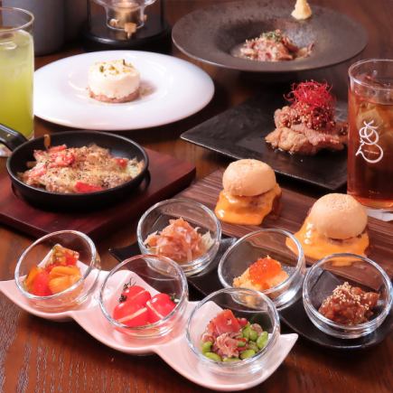 【120分飲み放題付き】あうん7品スタンダードコース