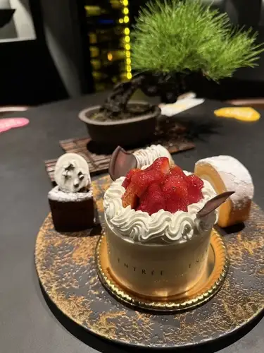 デザートプレートをご用意