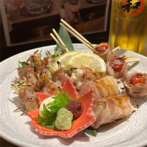 女性にも大人気★豚バラ巻き◆◇320円（税込）～