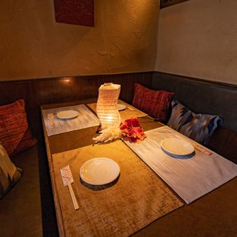 [Recommended for joint parties] It's a 5-minute walk from Namba Station, so it's convenient for meeting and dissolution.A little drinking party after work is also welcome! In addition to semi-private rooms that can be used by 2 to 16 people, we are fully equipped with table seats and counter seats of various sizes.Please spend a pleasant time in the shop where there is a calm atmosphere.