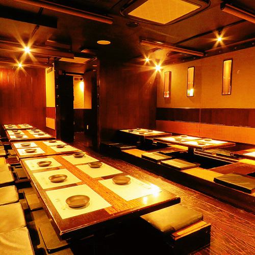 ≪Izakaya with private rooms in Namba≫ From 2 to 80 people