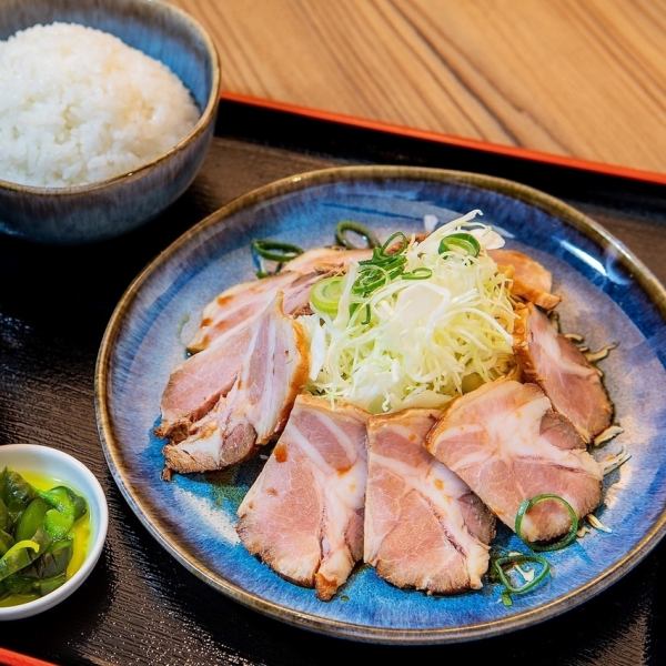 チャーシュー定食