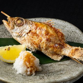 のどぐろ塩焼き