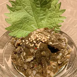 黒チャンジャ/茄子揚げびたし　各