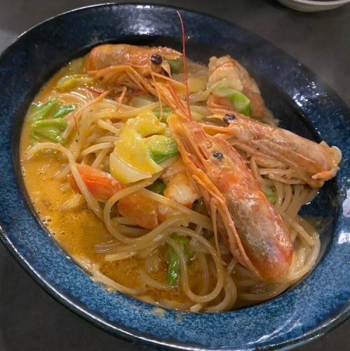 <Rich> 蝦子味噌奶油意麵