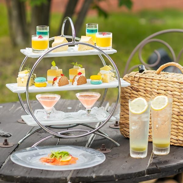 【예약 필요】【8월 한정】 Tropical Afternoon tea Set 애프터눈 티 세트