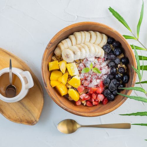 [New menu from September] Original acai bowl made by a wedding venue pastry chef