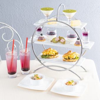 〈6月限定〉紫陽花 アフタヌーンティーセット※前日までの完全予約制