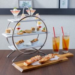 【7月限定】桃と紅茶アフタヌーンティーセット※前日までの予約制