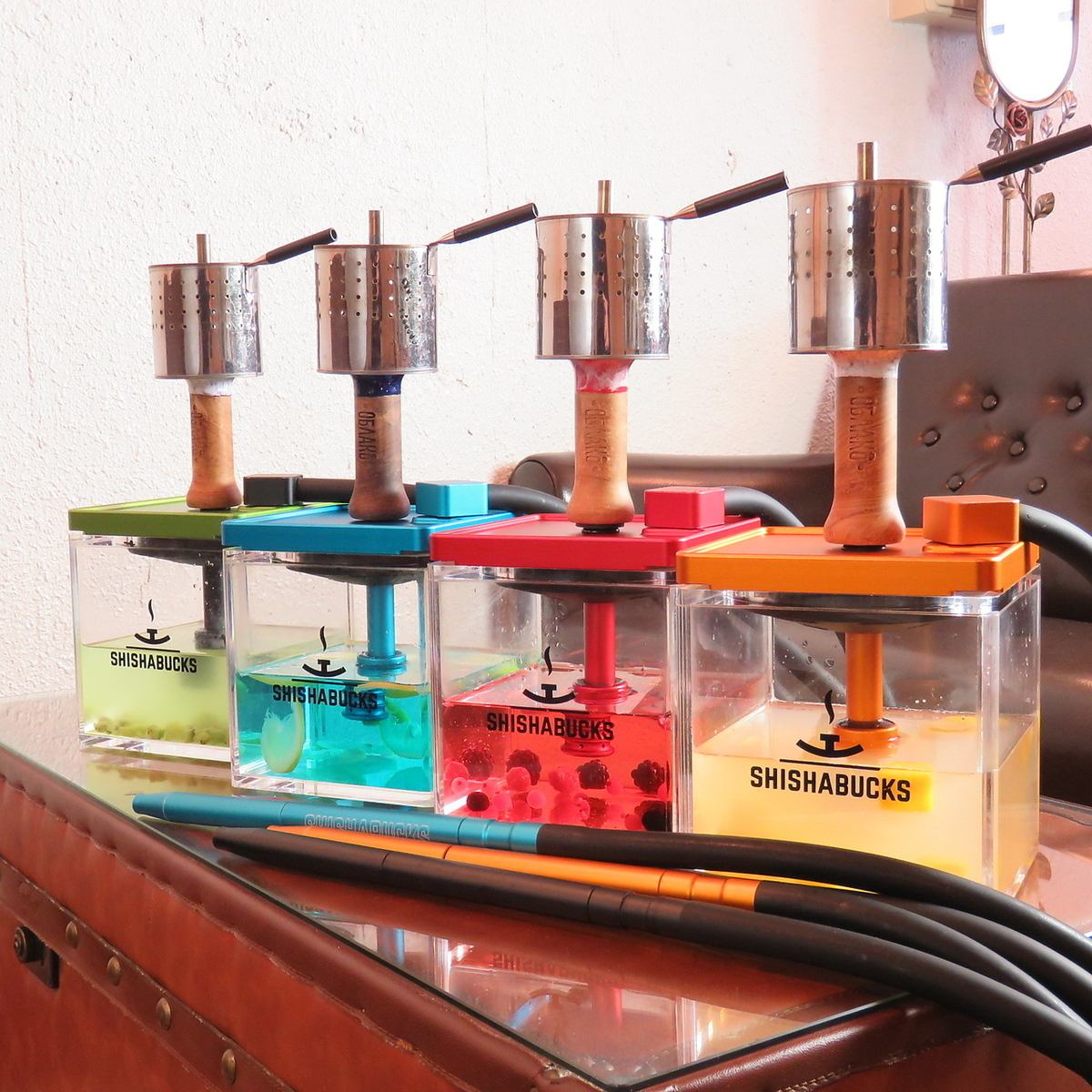 음료 뷔페가 있습니다! (아이스, 주스, 과자, 술)