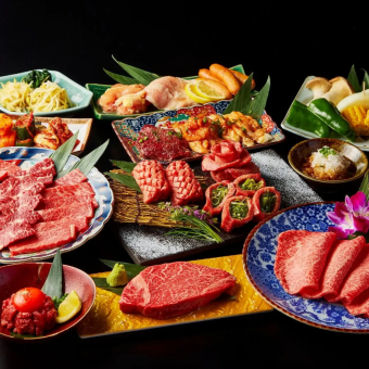 ["Takumi" Uchida Kaiseki Course] Enjoy specially selected loin and skirt steak (16 dishes in total) for 8,800 yen (tax included)