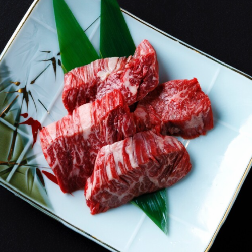 Specially selected wagyu beef sagari