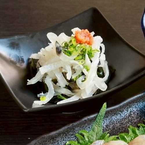 とらふぐ皮湯引きポン酢