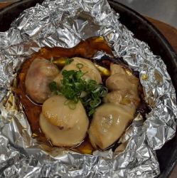 ふぐ白子 ホイル焼