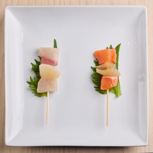 陸水名物魚串◇◆焼きたての香りが、酒を誘う。旬の鮮魚を「串」で楽しむ、贅沢な大人の磯遊び。