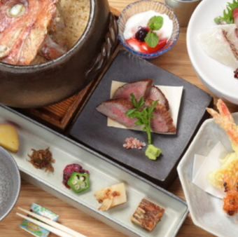 【オリーブ牛に絶品土鍋ごはんも】Naoshima コース　お料理のみドリンクは店内にてお好みで