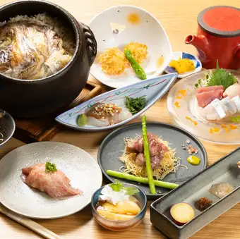 【A5级日本黑毛和牛配精致砂锅饭】直岛套餐(仅含餐食;饮品可店内自选)