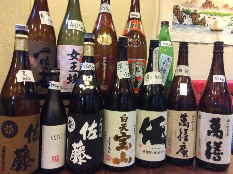 Shochu also offers cheaply in !! recommended shochu strengthening.Whopping 360 yen now, potato is 甚 seven, Kaoru of Satsuma, red Kirishima, blend !! Kirishima Akane of potato is 480 Enmugi is, the middle people, and eight, is Nikaido.