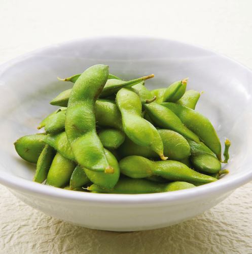 茹でたて茶豆