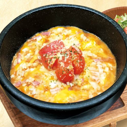 完熟トマト使用！クワトロチーズリゾット