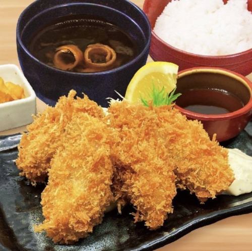 大特価！牡蠣フライ定食