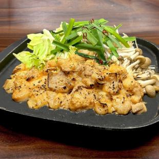 【当日予約OK!】お席ゆっくり3時間!国産牛ホルモン鉄板焼きお造りコース 飲み放題付 5,000円