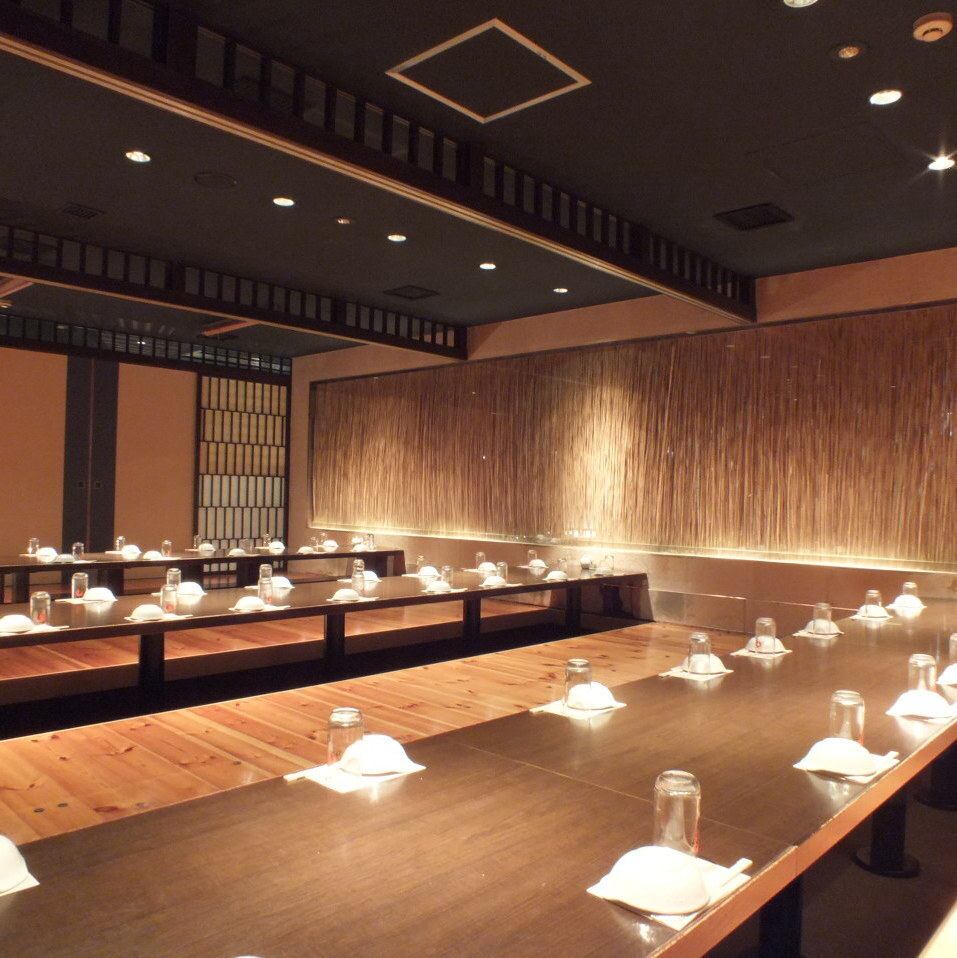 団体様もOK♪貸切や大人数のご宴会もお気軽にご相談ください。