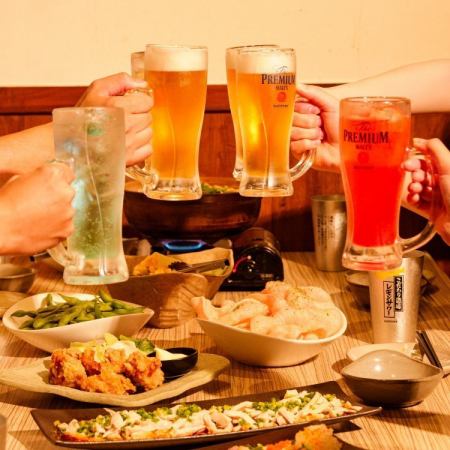 飲み放題はじめました♪お好きなお食事と一緒にどうぞ☆
