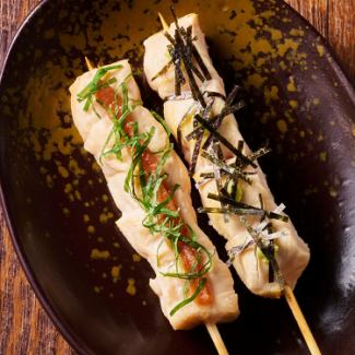 國產雞肉串（2種）