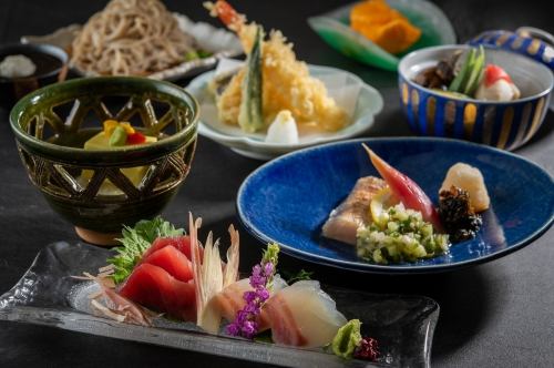 [Colorful Kaiseki] A casual mini-kaiseki meal made with carefully selected seasonal ingredients