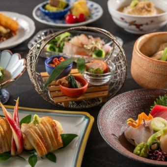 【夕食】　◆みなと会席・・水無月◆　お一人様8,300円