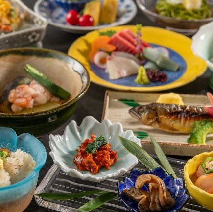 [Dinner] Minato Kaiseki (Japanese-style dinner) - September - 8,300 yen per person