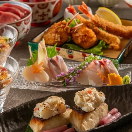 【저녁식사】 ◆채색 코스(두 명보다)