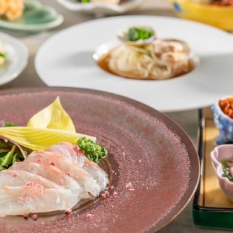 【夕食】　◇みなと会席　　弥生◇　お一人様8,300円