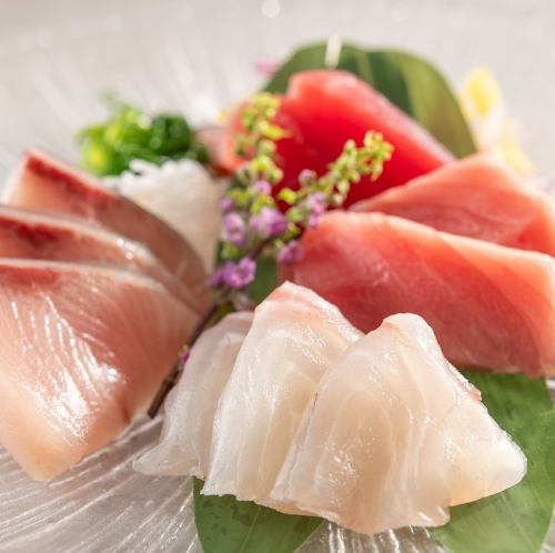 お刺身三種盛り合わせ