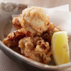 3 pieces of deep-fried chicken from Kyukkeido