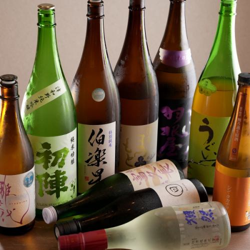 [Carefully selected lineup] Enjoy sake from all over Japan♪