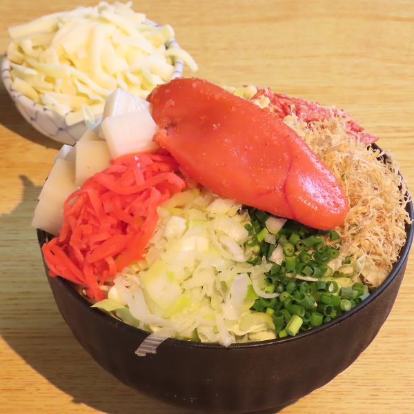 【人気NO.1】明太もちチーズもんじゃ