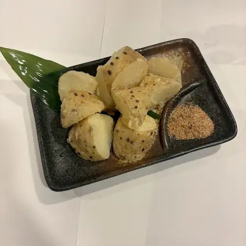 炸薯條配明太子（辣鱈魚籽）/炸山藥