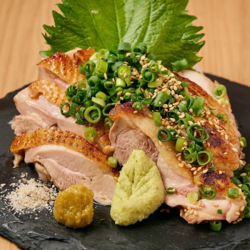 Tanzawa Shige Black Shamo Chicken Thigh Grilled with Green Onions