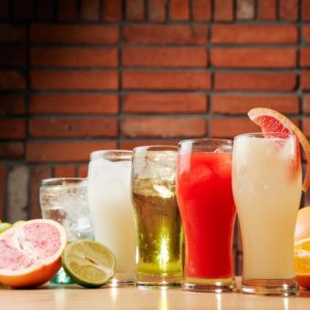 単品飲み放題コース☆2時間2750円(税込)