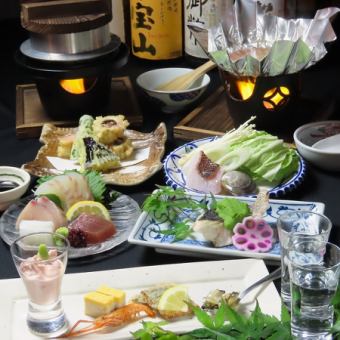 ◆初夏の特別コース120分飲み放題付全7品6500円税込