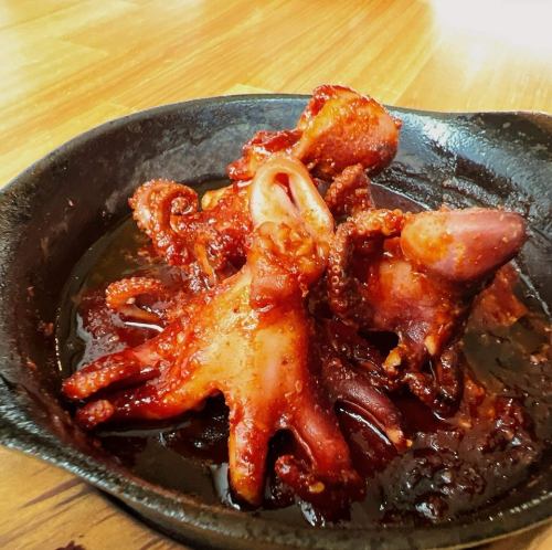 いいダコの辛炒め(チュクミポックム)