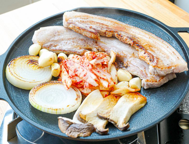 ◆ブランド豚”『サムギョプサル』セット◆