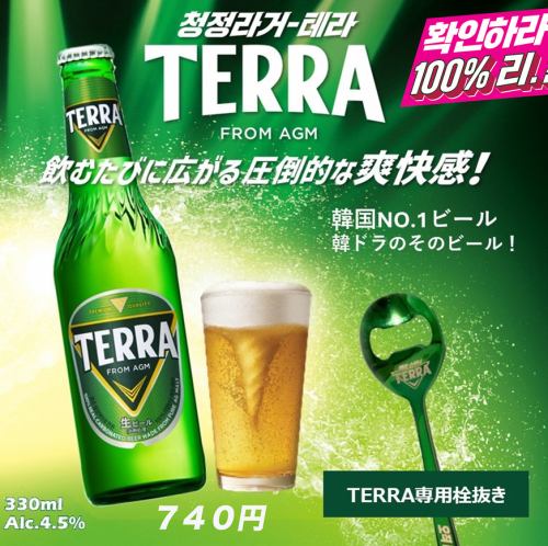 韓国生ビール　テラ