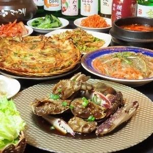 カンジャンケジャン 食べ放題メイン以外　5500円→4970円