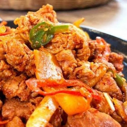 豚肉炒め