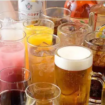 【来店してから料理決めたい方におすすめ!】単品飲み放題!90分1700円!