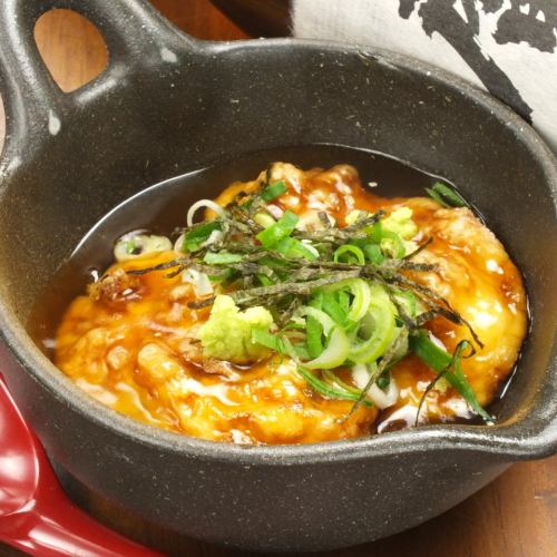 特製◎トロ生揚げ出し豆腐 ♪